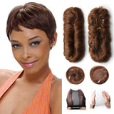 Short Brazilian Human Hair Weave Bundles