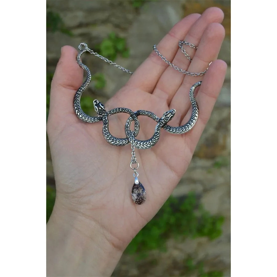 New Medusa Snake Necklace
