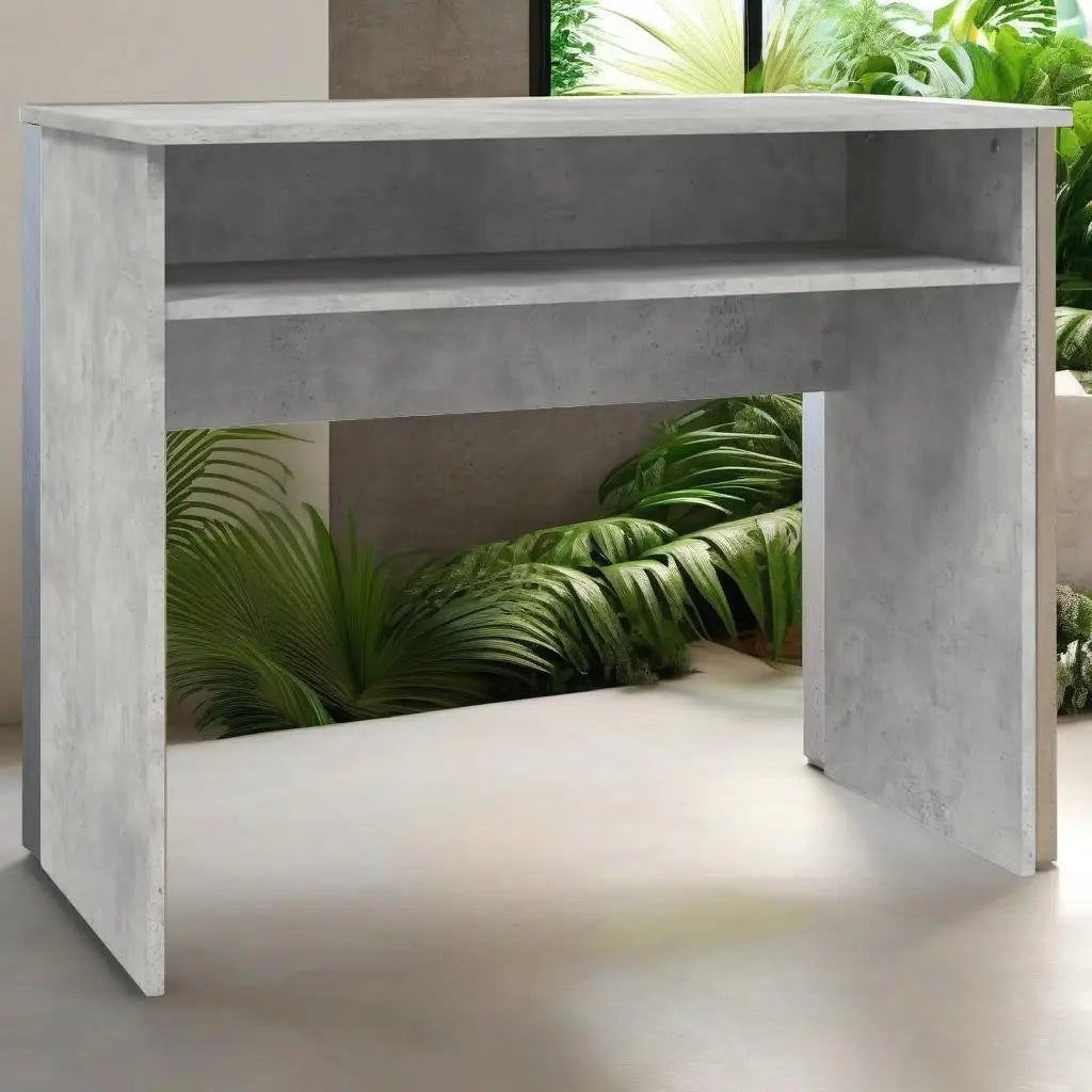 Stylish engineered wood office table