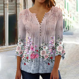 Temperament Long Sleeves Loose Elegant Shirt