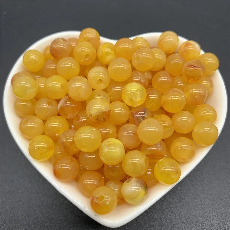 6pcs/ acrylic spacer beads for jewelry making