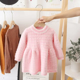 Winter Imitation Mink Fleece Princess Dress