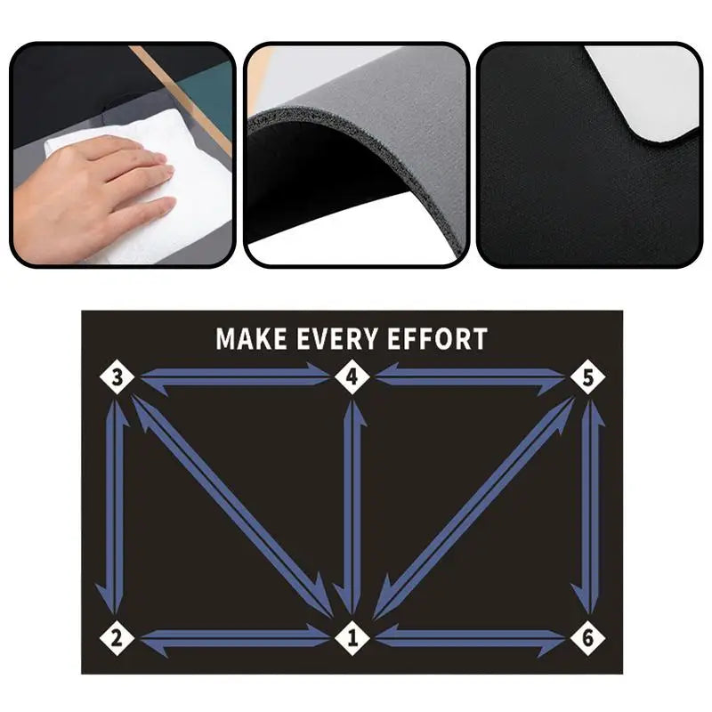 Soccer practice mat for kids