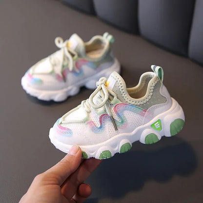 Breathable baby soft bottom non-slip casual sneakers
