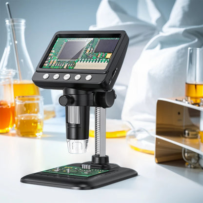 4.3 inch hd electronic microscope