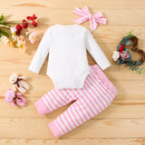 Infant Long Sleeve Letter Printed Set