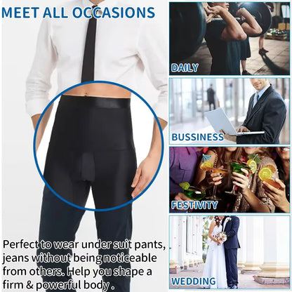 Compression high waist slimming underwear