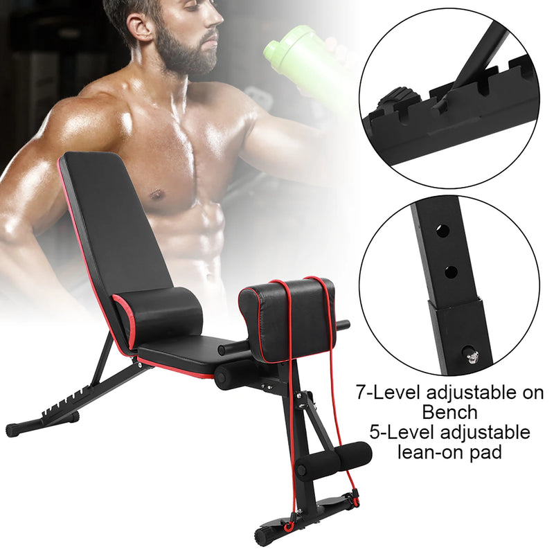 Adjustable Foldable Workout Bench for Home Gym | East R Us