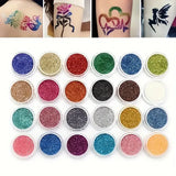 Glitter Temporary Tattoo Set
