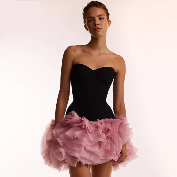 Stylish A-Line Mini Prom Dress