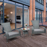 Outdoor Chairs and Coffee Table Set