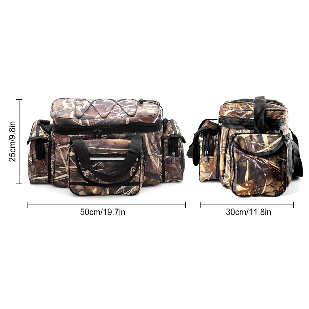 Waterproof fishing tackle storage bag