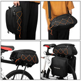 3-in-1 Bicycle Rear Seat Bag