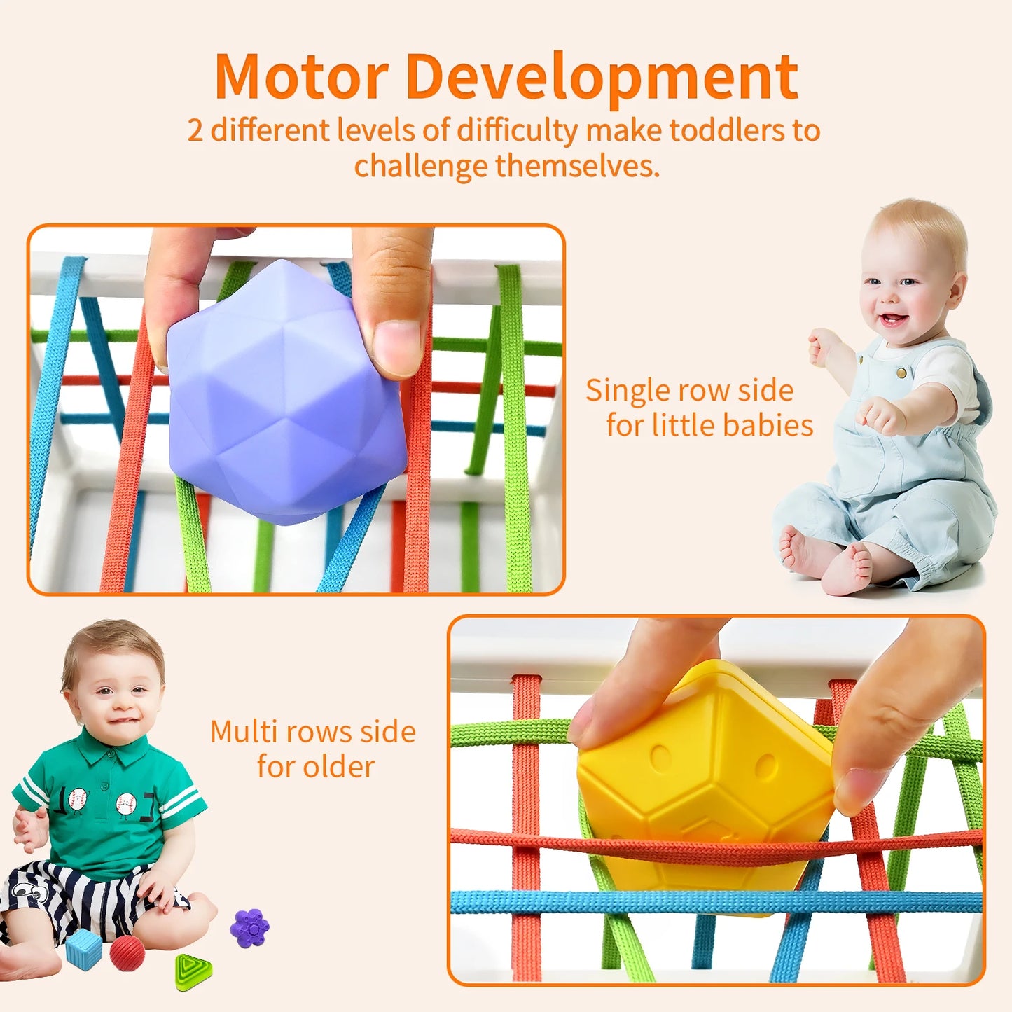 Montessori Shape Sorter Baby Toys