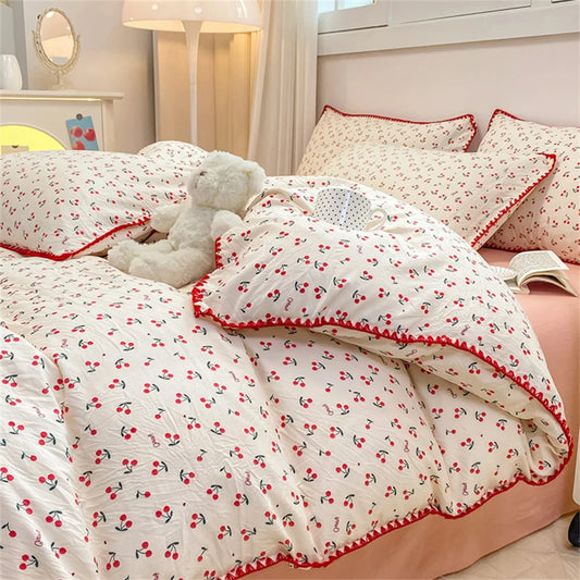 Lovely soft linen bedding set