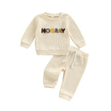 Cotton Rainbow Fall Baby Clothing Suit