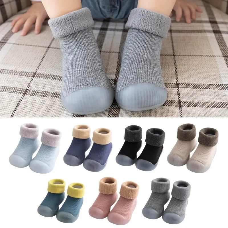 Kid's Winter Warm Socks Shoes