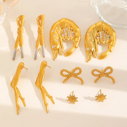Luxury Simulation Stud Earrings