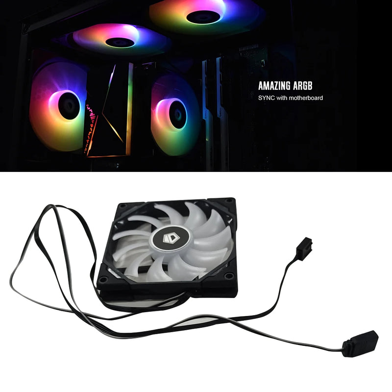 Desktop Computer 4PIN PC Case Cooling Fan
