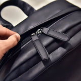 PU Leather Large Capacity Backpack