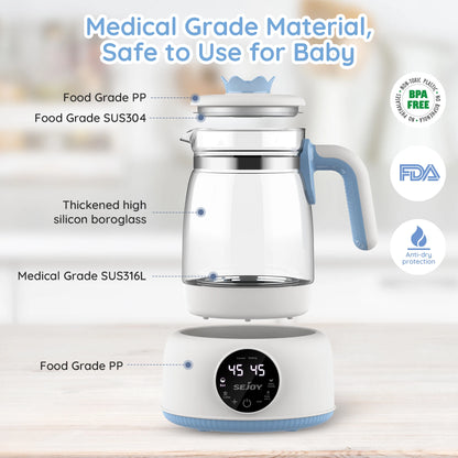 Electric baby formula kettle