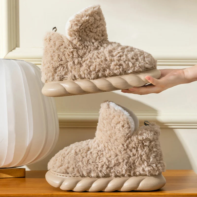 Warm winter women's cotton boot
