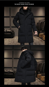 Fashion Thick Warm Long Hooded Coat