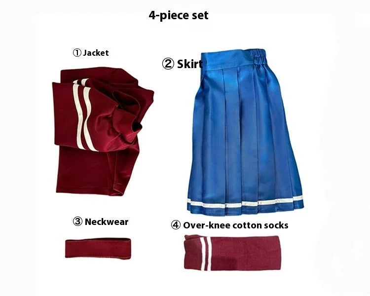 Anime horror game miside cosplay outfit