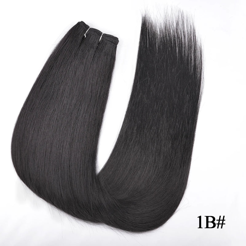 Synthetic Straight Hair Bundles