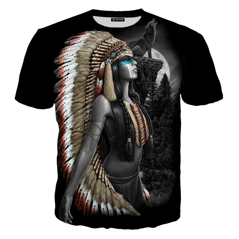 Indians Summer Fashion 3D T-shirt