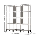 Canvas Folding Wardrobe