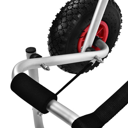 Aluminum alloy transport kayak trolley