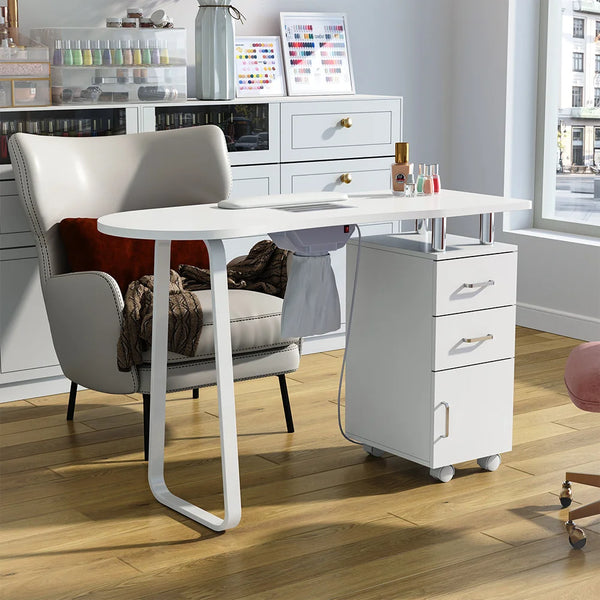 Manicure Table with Dust Collector