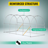 Waterproof Walk-in Tunnel Greenhouse