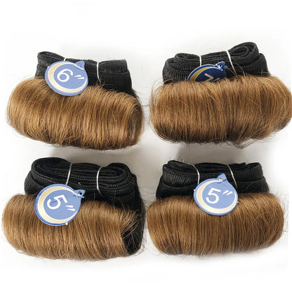 Brazilian curly hair weave bundles