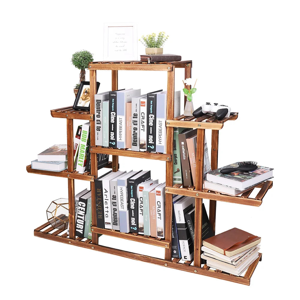 Garden display ladder pot holder