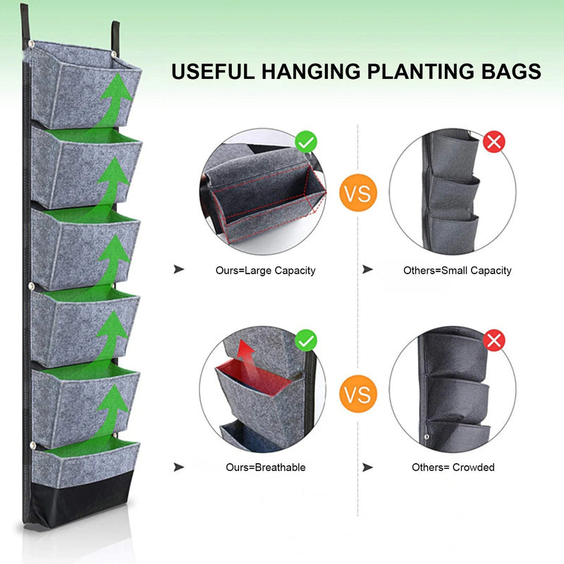 Vertical Gardening Flower Pots