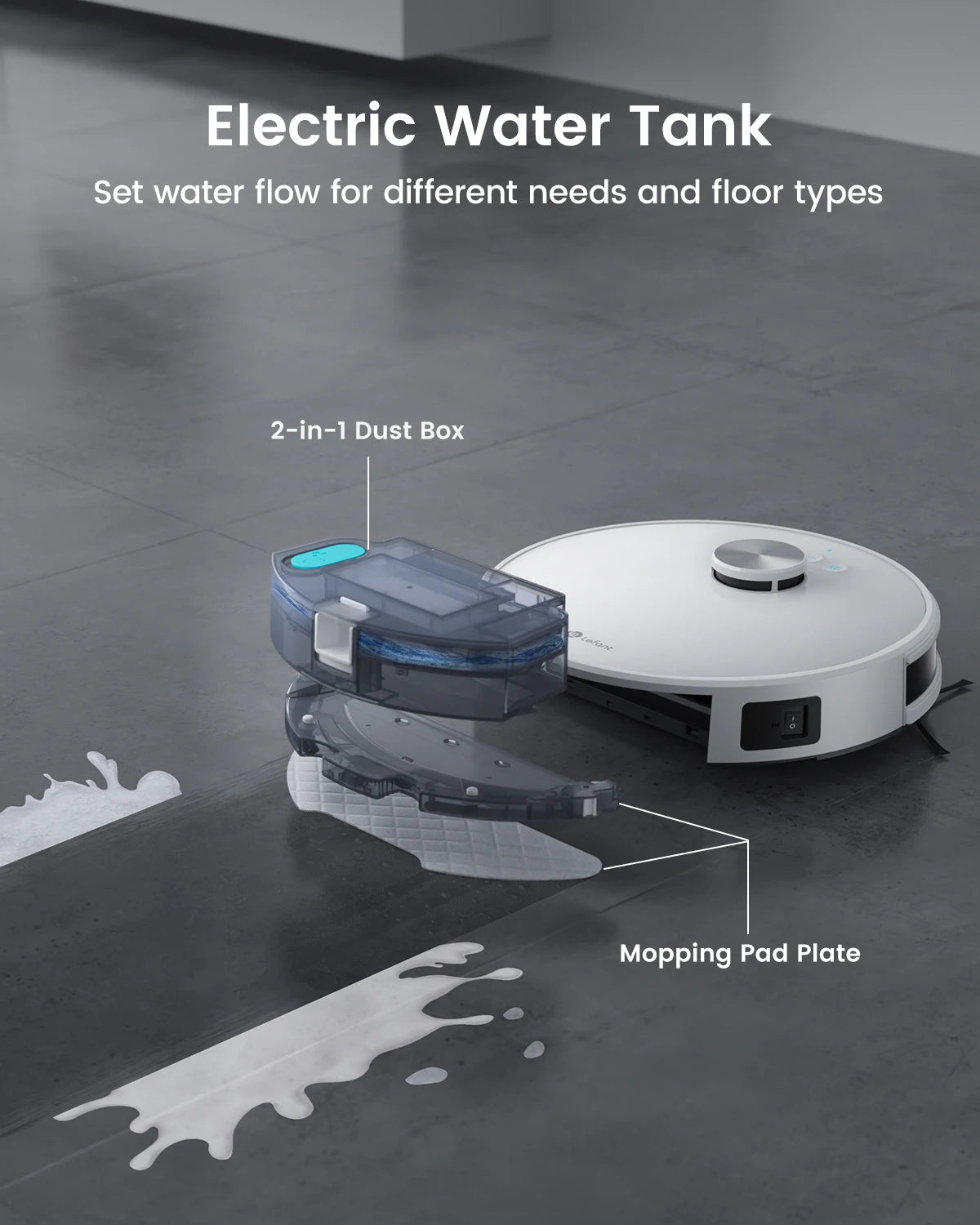 Vacuum Cleaner with Multi-Floor Mapping