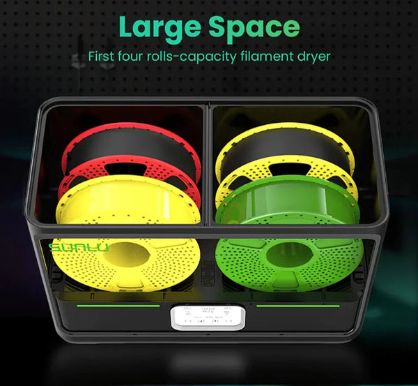 S4 Dryer Filament 3D Printer Parts With 4 Rolls