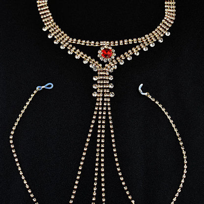 Fashion Rhinestone Body Chain