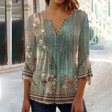 Temperament Long Sleeves Loose Elegant Shirt