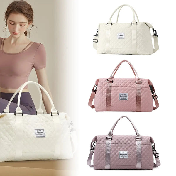Women's Multifunctional Duffle Carry On Bag