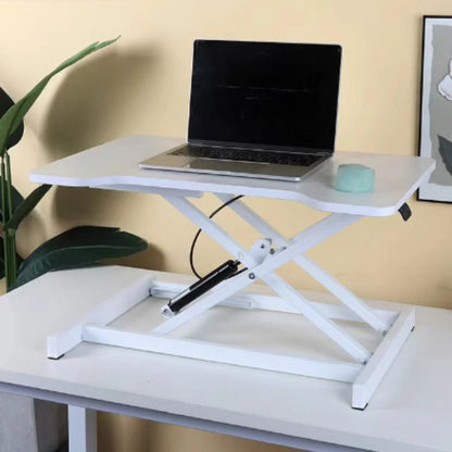 Ultra-slim adjustable standing desk riser