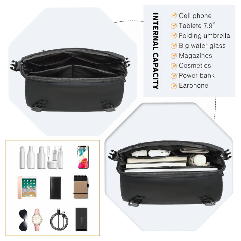 Waterproof Unisex Messenger Bag