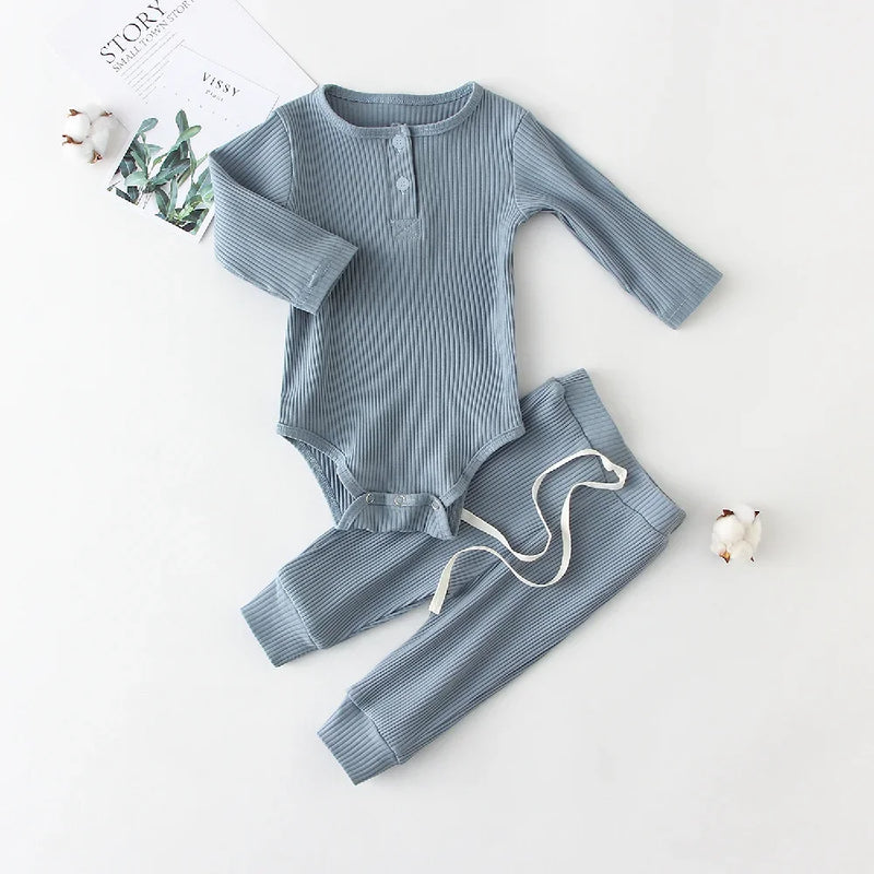 Infant Long Sleeve Bodysuit +Pant Set