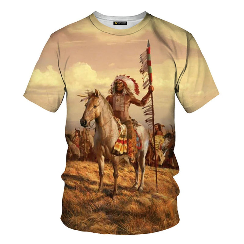 Indians Summer Fashion 3D T-shirt