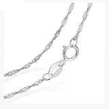 Original 18k Wave Chains Gold Necklaces
