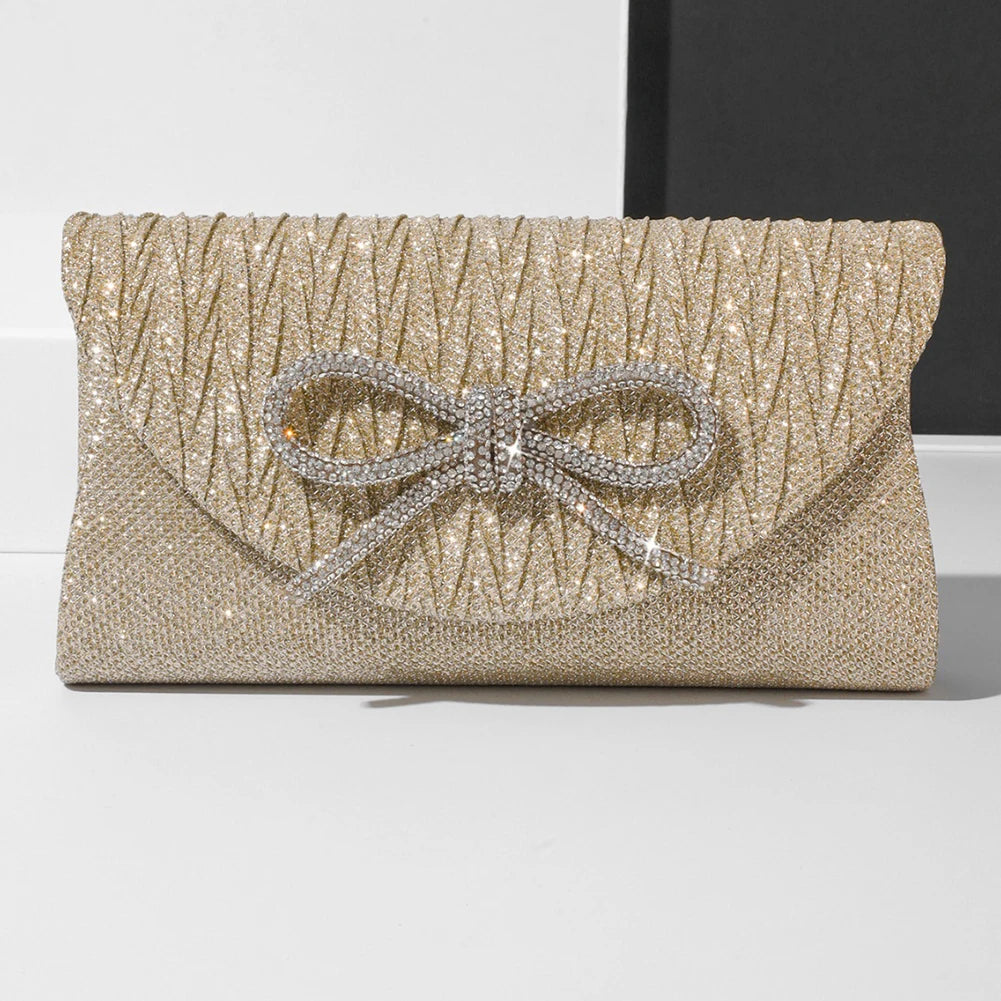 Classic rhinestone evening bag for women