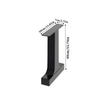 Anti-slip Height Metal Table Legs