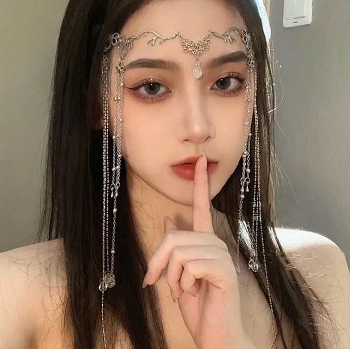 Vintage Lace Veil Mask
